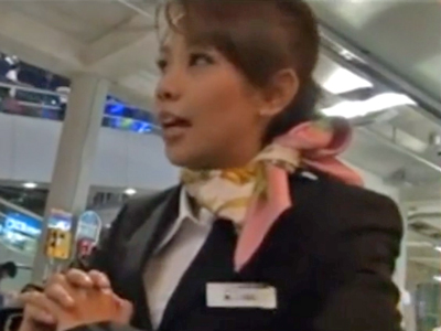 タイ航空のCAさんをインタビューと称してホテルに連れ込み調教