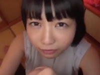 671401 - 「いいょヌイてあげるっ」美少女が同級生のチンポを笑顔でフェラ！