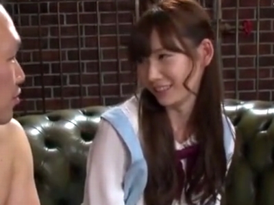 700847 - 「奥まで当たってるッ」美形の長身美少女が初めての3Pにアヘイキ絶頂