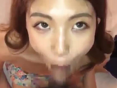 モデル級美人お姉さんがねっとりチ●ポをしゃぶってズンズン突かれるハメ撮り映像